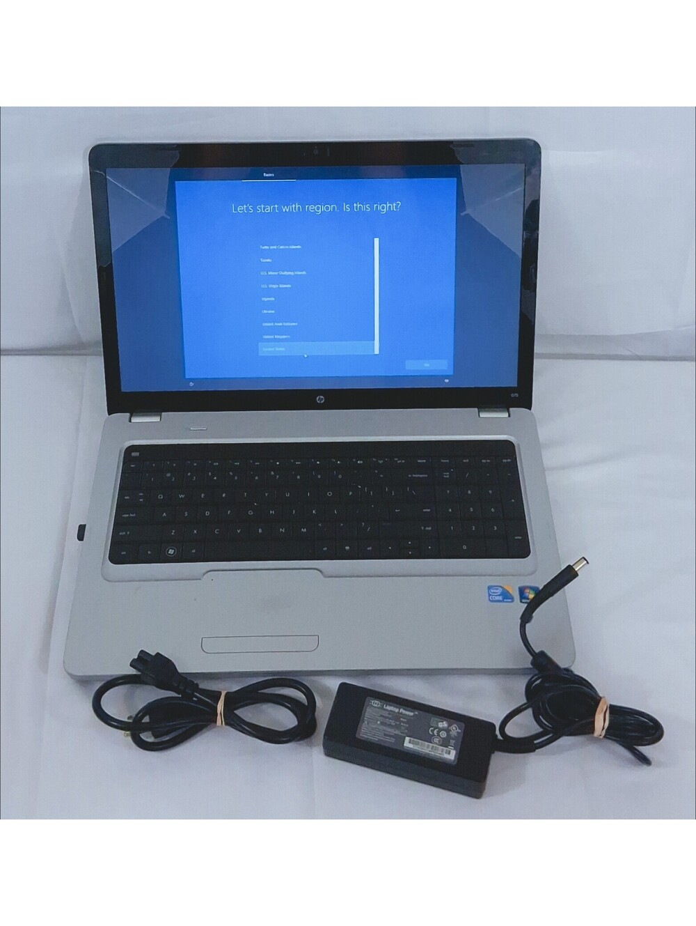 HP G72 Laptop 584037-001 i3 M 350 2.27GHz 466GB HDD 8GB RAM 17.3" Display Works
